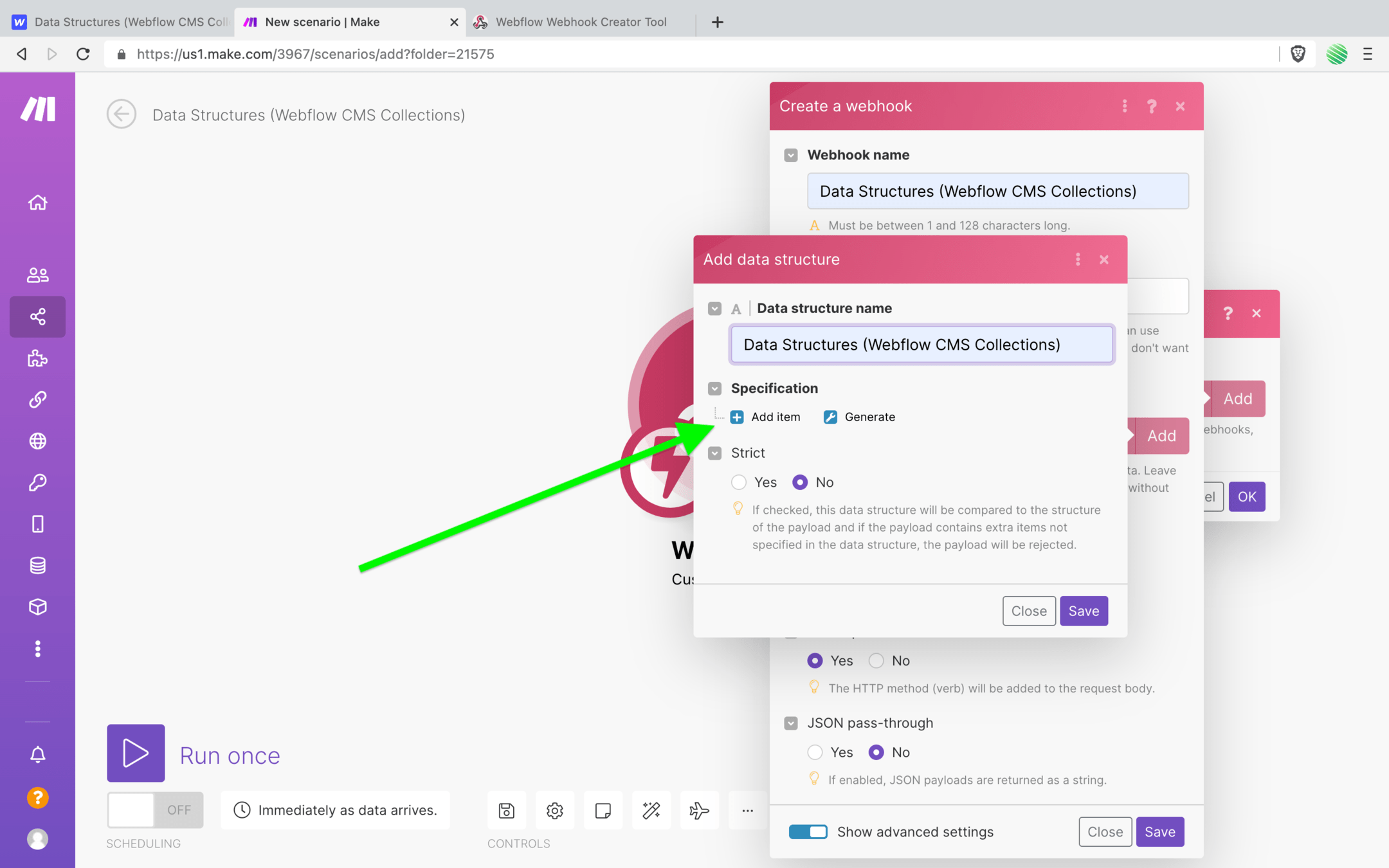 How to filter flow hooks for only one CMS Collection