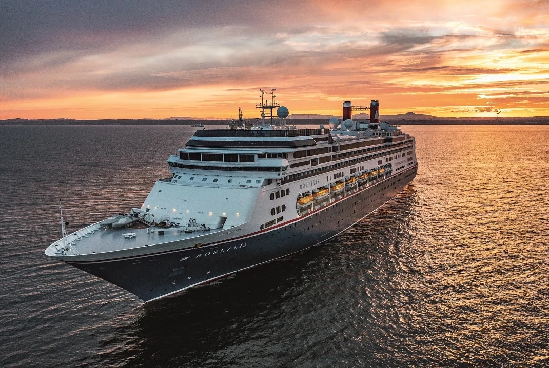 Fred. Olsen Cruise Lines resumes sailing with Maiden Voyage aboard new