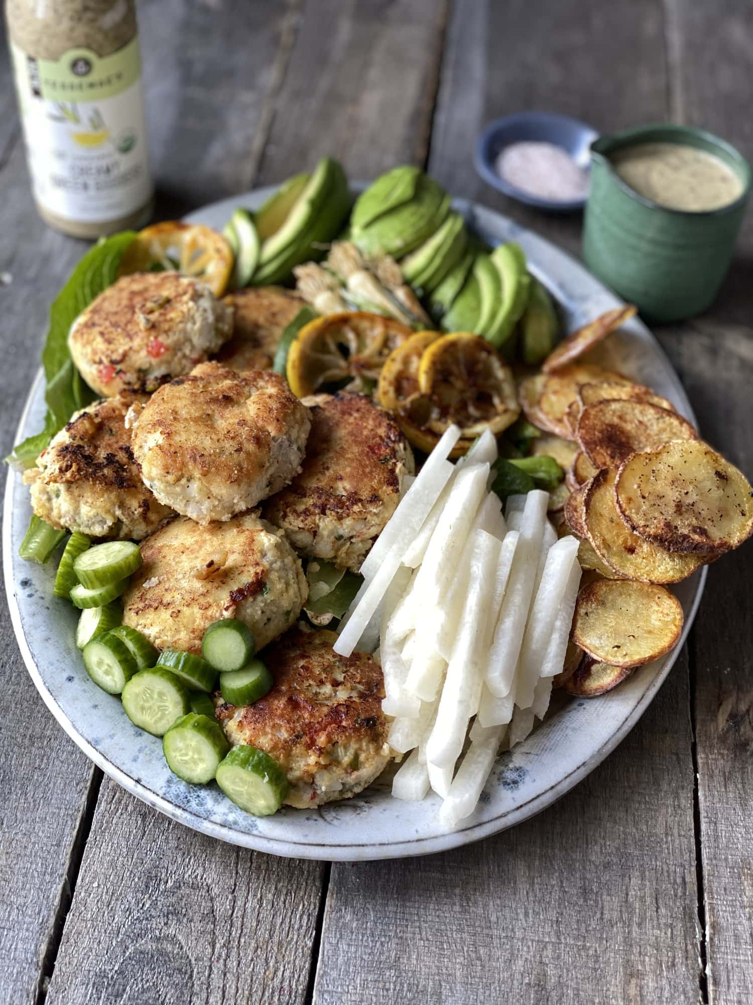 White Fish Cakes nocrumbsleft