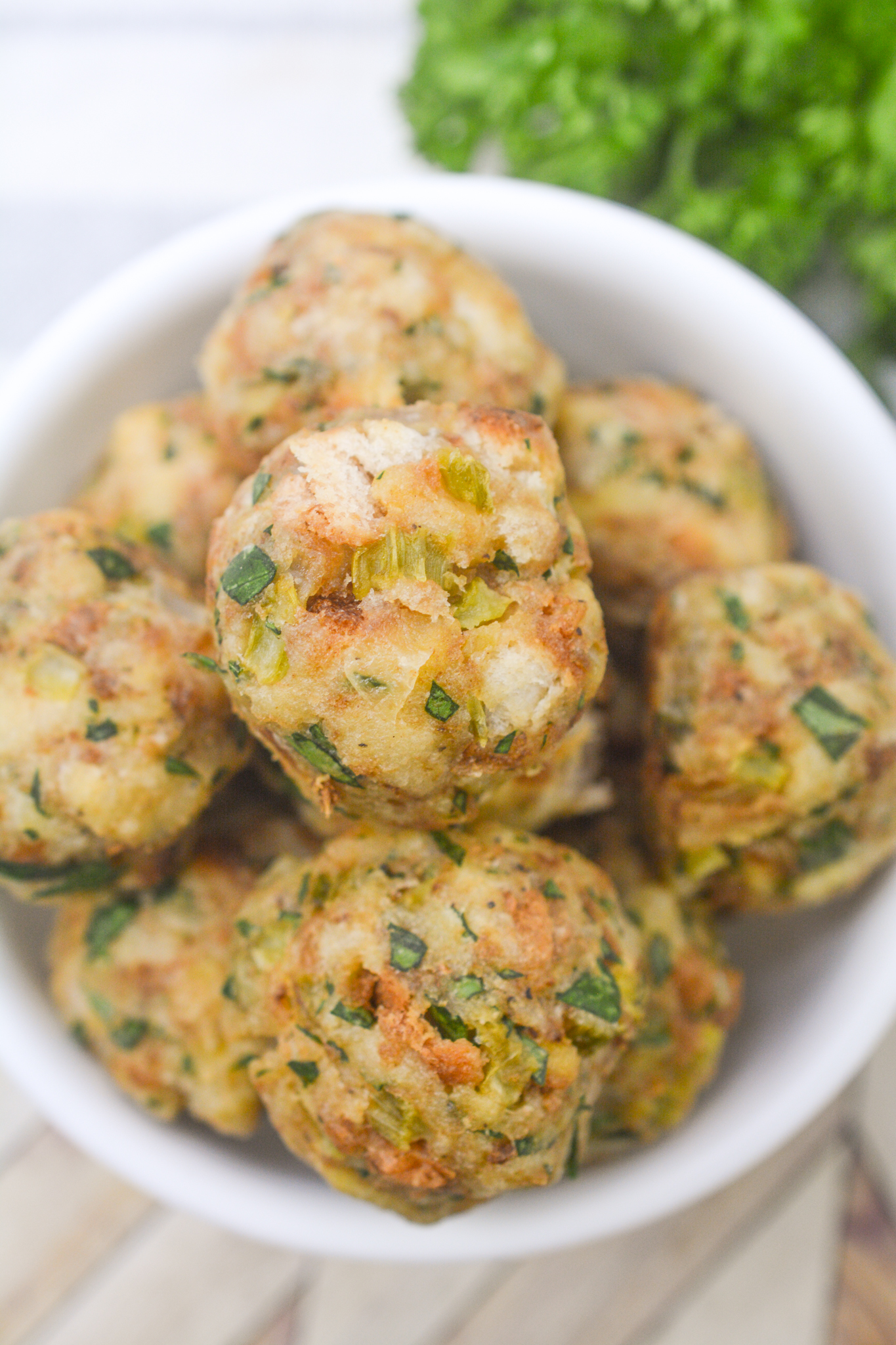 Stuffing Balls Recipe