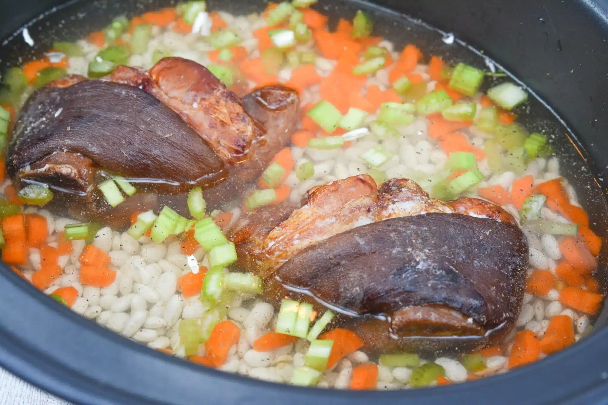 Crock Pot Great Northern Beans