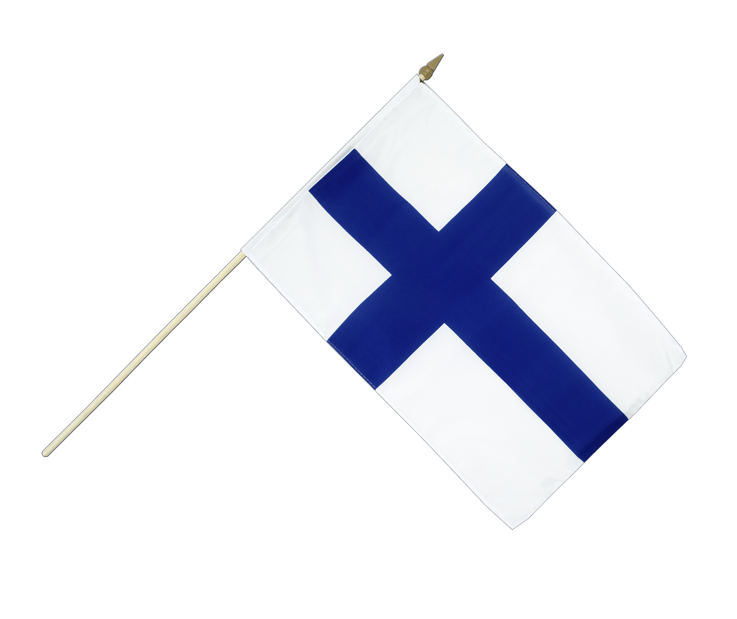 Hand Waving Flag Finland 12x18" RoyalFlags