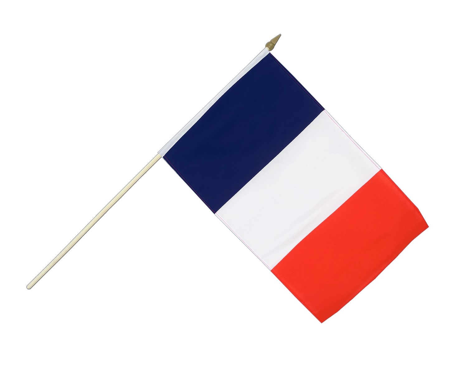 Hand Waving Flag France 12x18" RoyalFlags