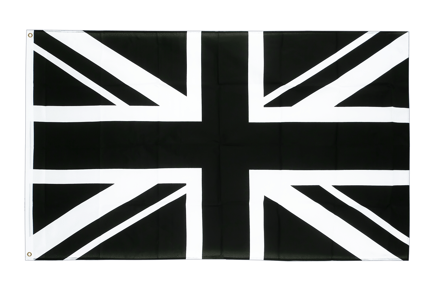 Union Jack black 3x5 ft Flag (90x150 cm) RoyalFlags