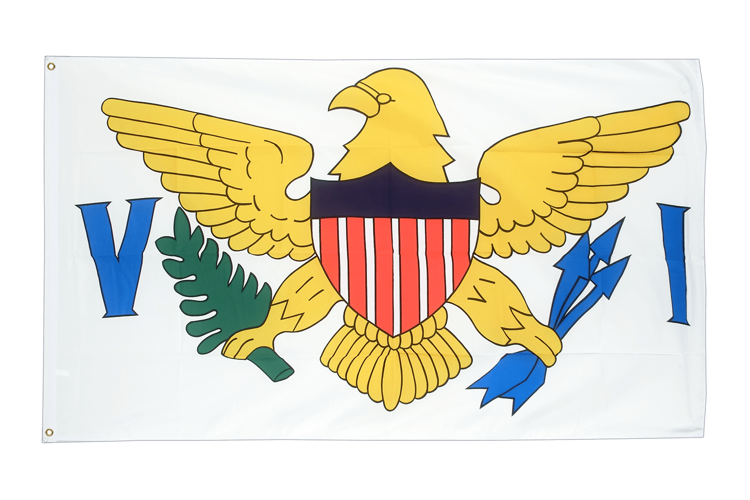 Drapeau Virgin Islands 90 x 150 cm MonsieurDrapeaux