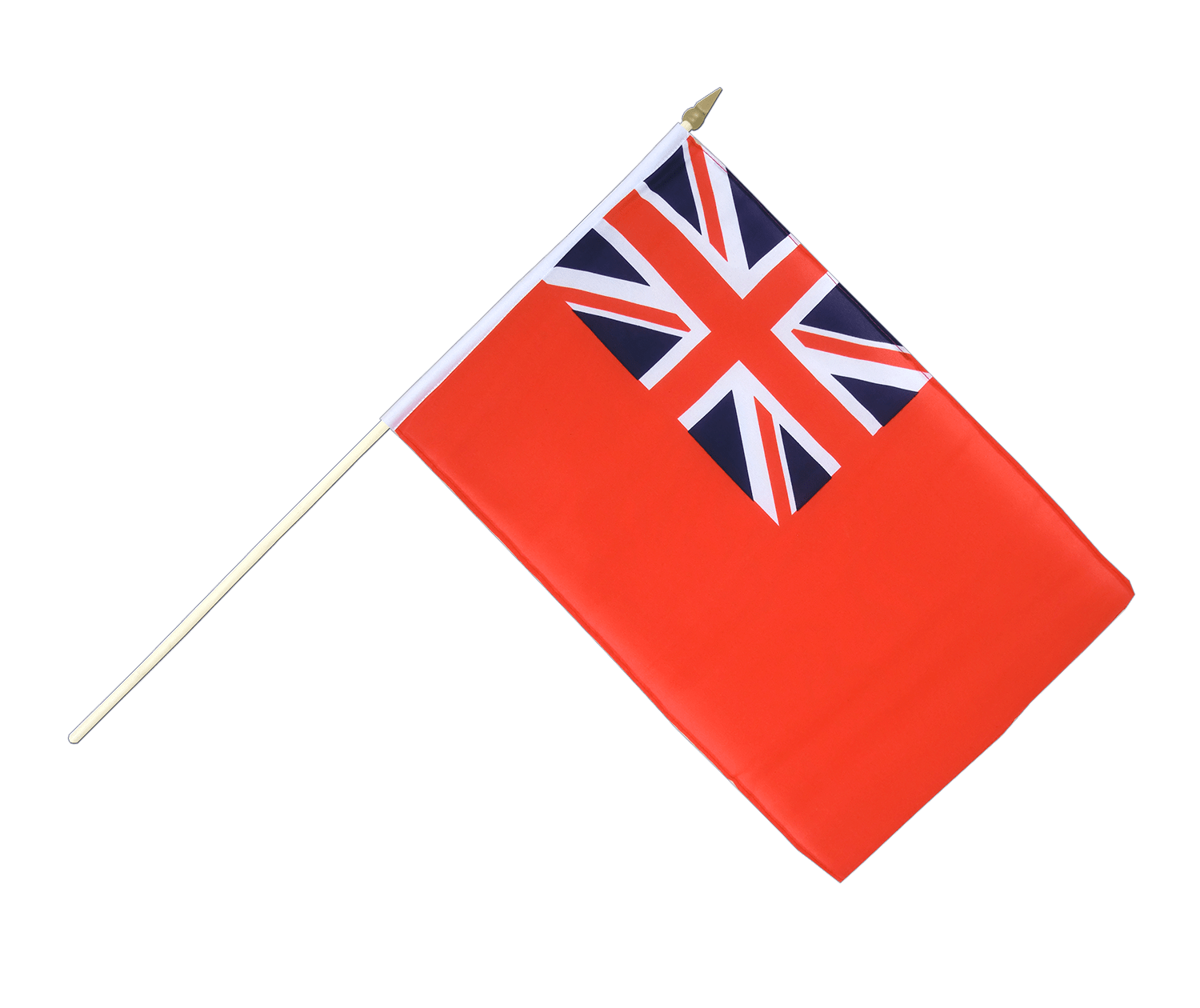 Hand Waving Flag Red Ensign 12x18" RoyalFlags