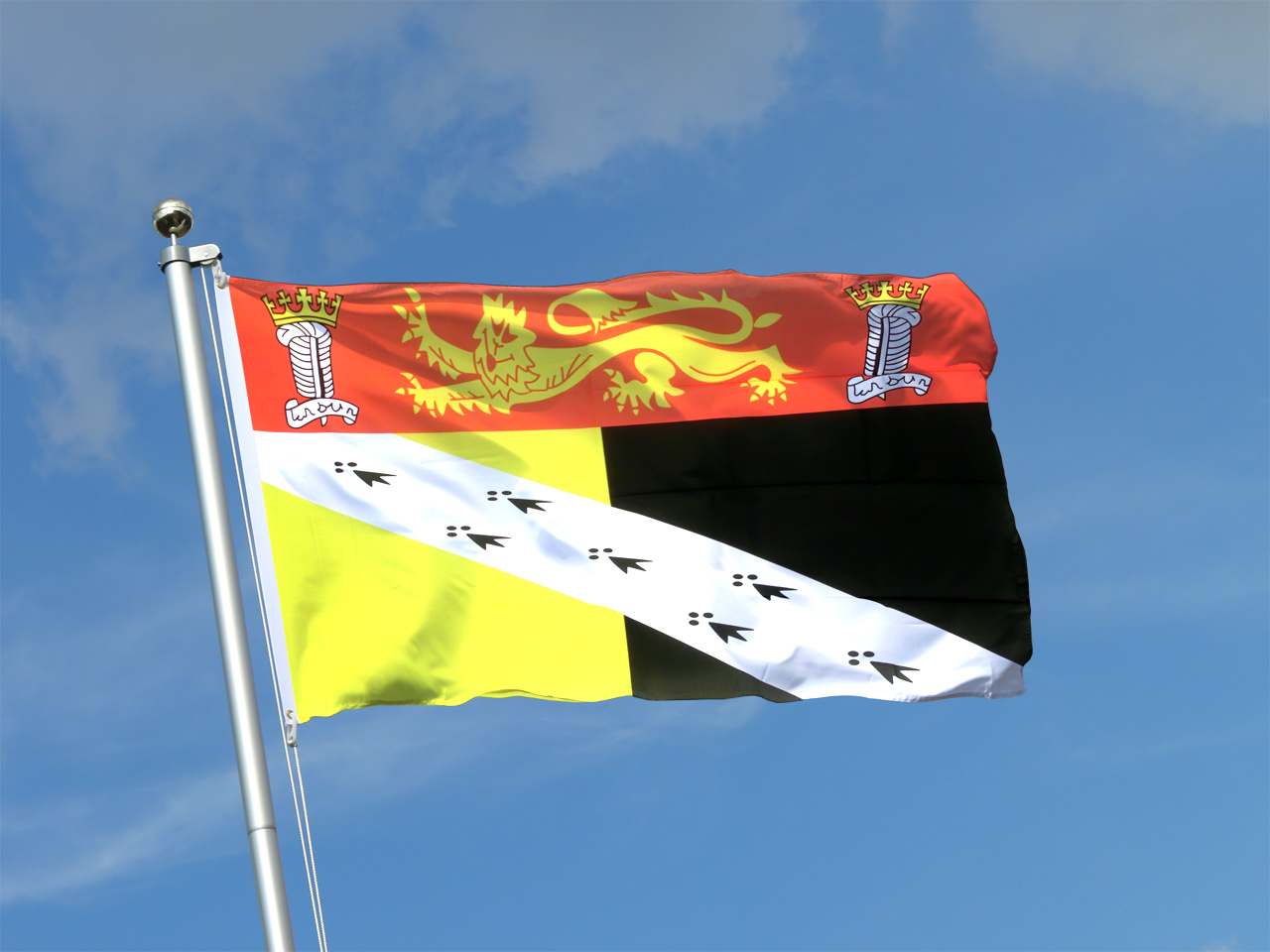 Norfolk 3x5 ft Flag MaxFlags RoyalFlags