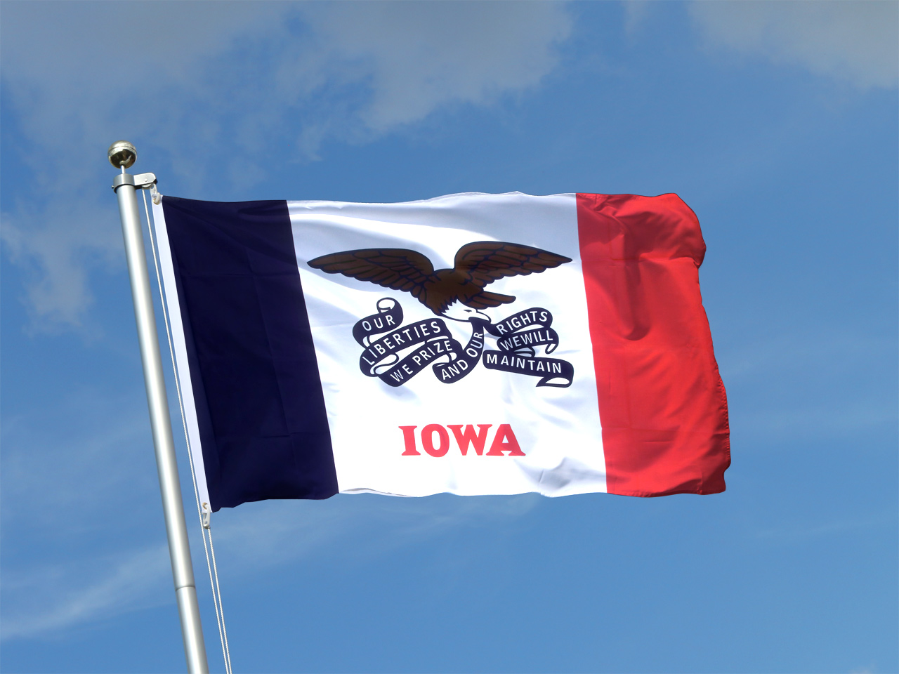 Iowa Flag for Sale Buy online at RoyalFlags