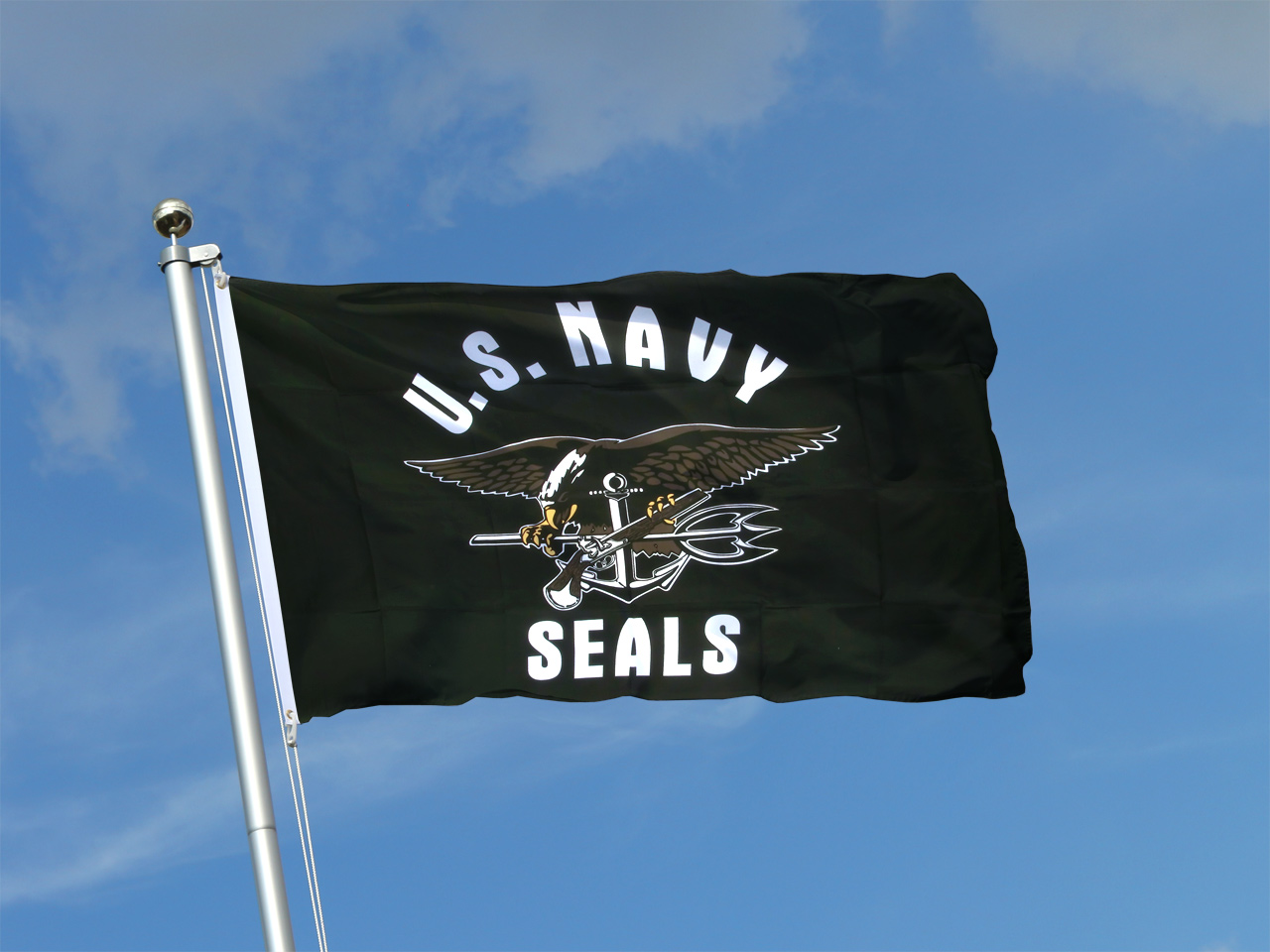 USA Navy Seals 3x5 ft Flag (90x150 cm) RoyalFlags