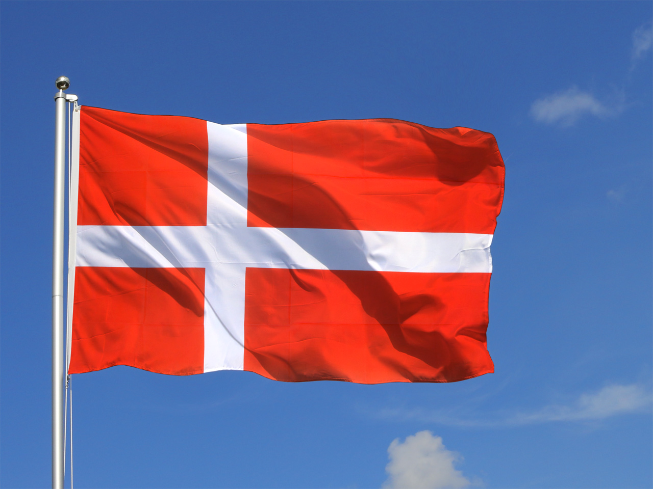 Drapeau du Danemark » Voyage Carte Plan