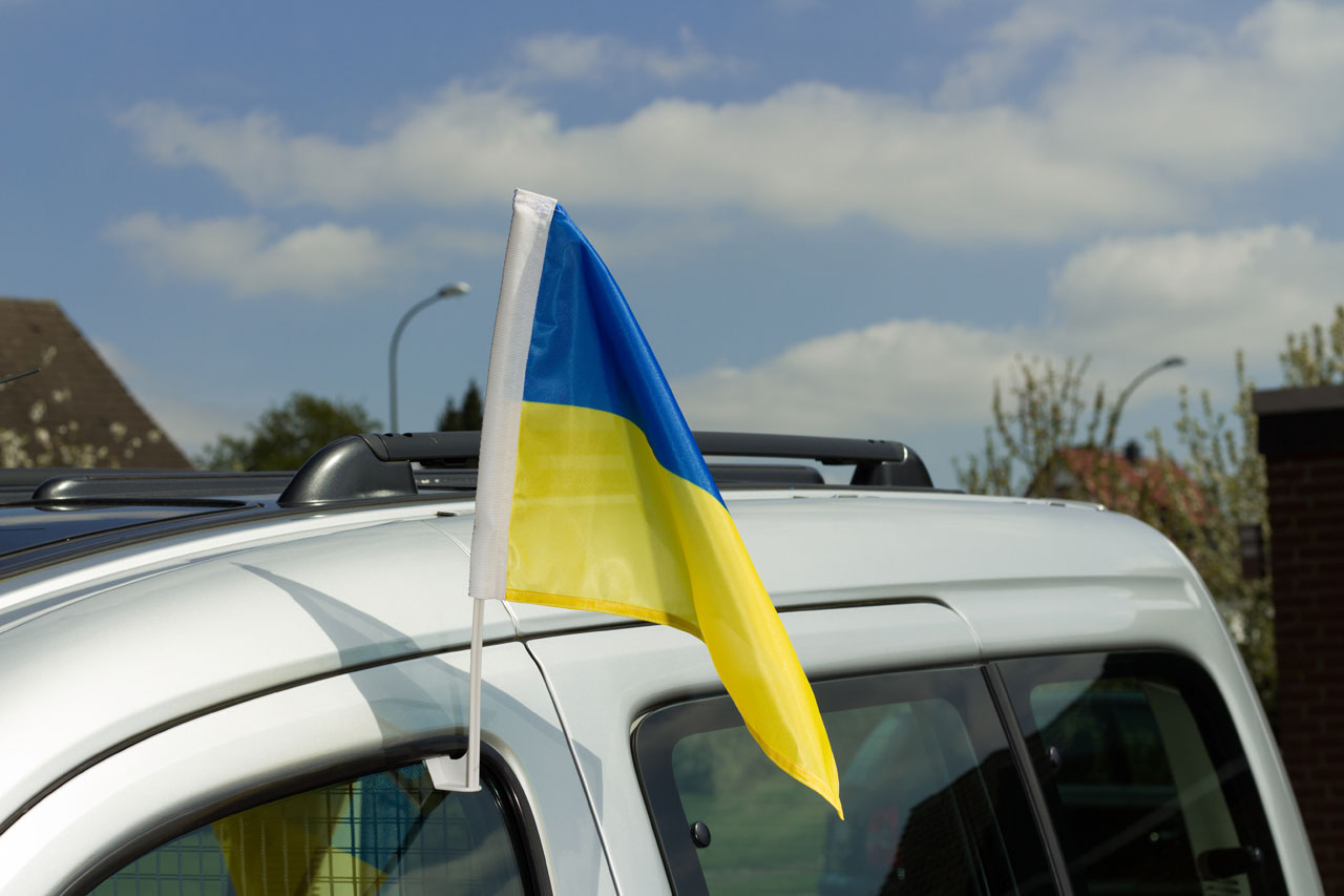 Ukraine Flagge Ukrainische Fahne kaufen FlaggenPlatz.at Shop