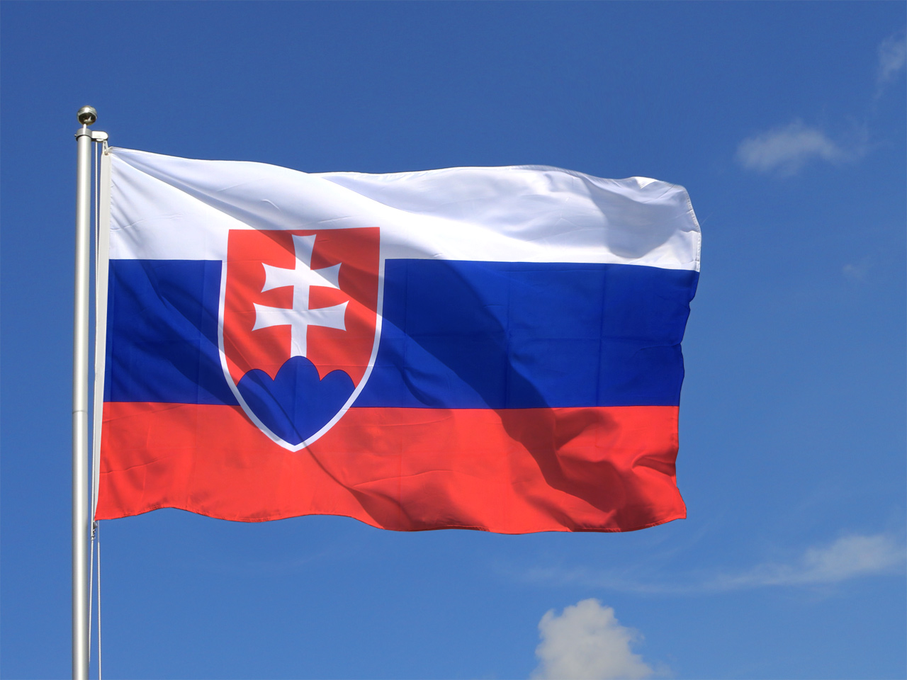 Slovakia Flag Coloring Pages Learny Kids