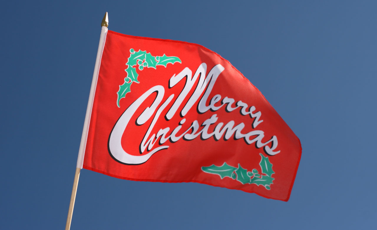 Merry Christmas Flag for Sale Buy online at RoyalFlags