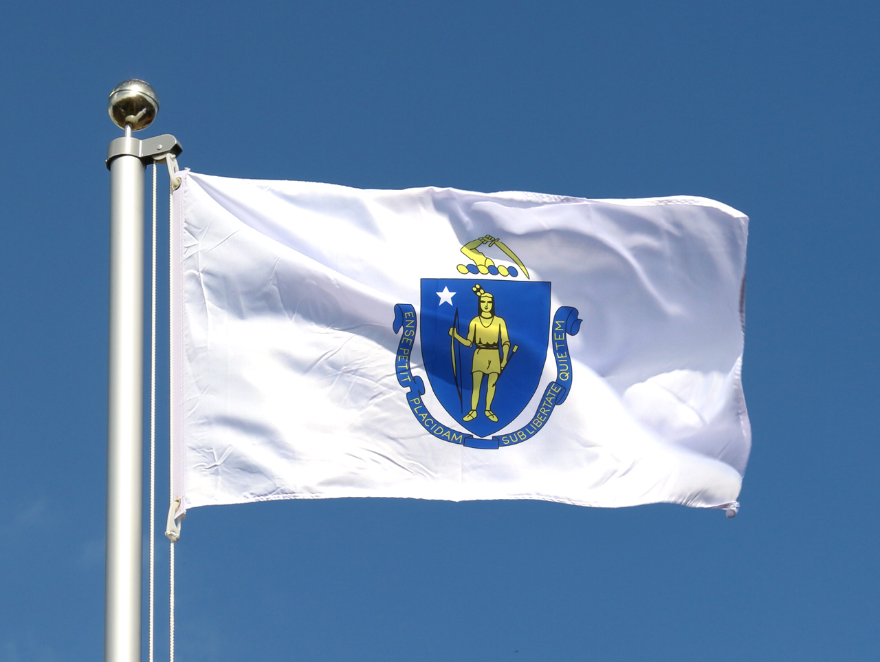 Massachusetts Flag for Sale Buy online at RoyalFlags