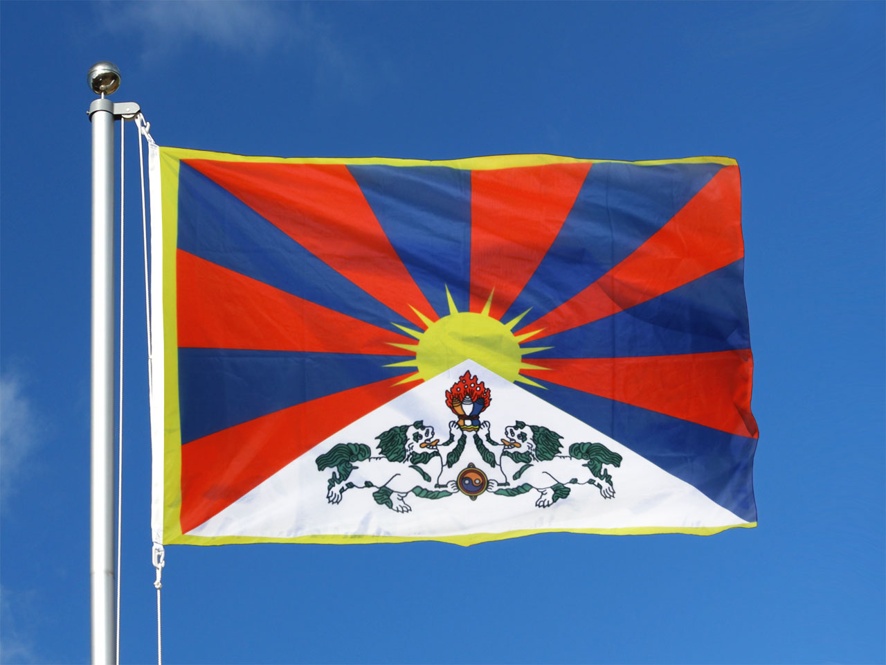 Tibetan Flag for Sale Buy online at RoyalFlags