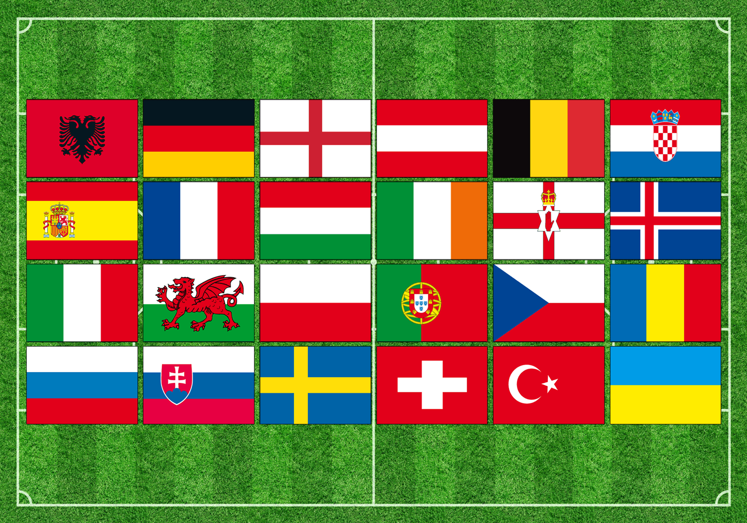 Buy Euro 2016 Flags Many variations RoyalFlags UK