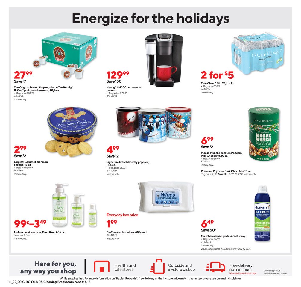 Staples Black Friday 2021 Ad