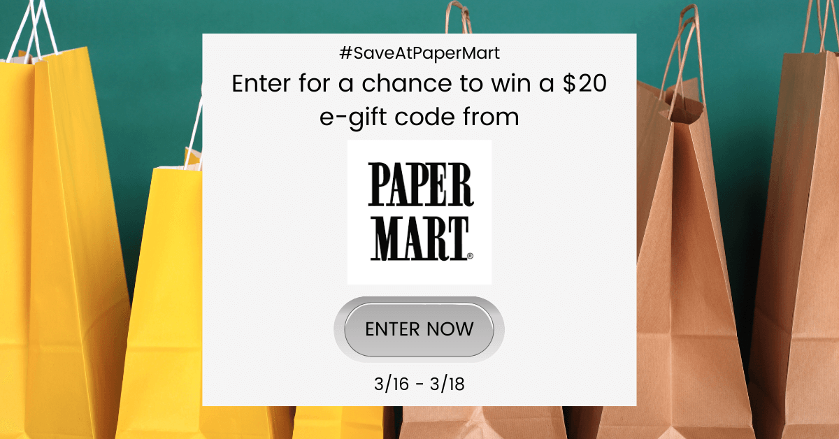 GIVEAWAY Enter to Win a 20 Paper Mart Gift Code 20 WINNERS MyStyleSpot