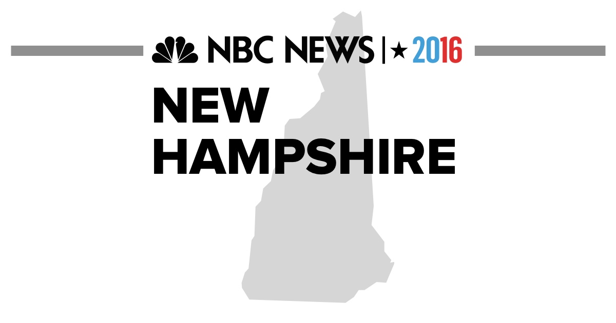 New Hampshire Primary 2016 Election Results NBC News