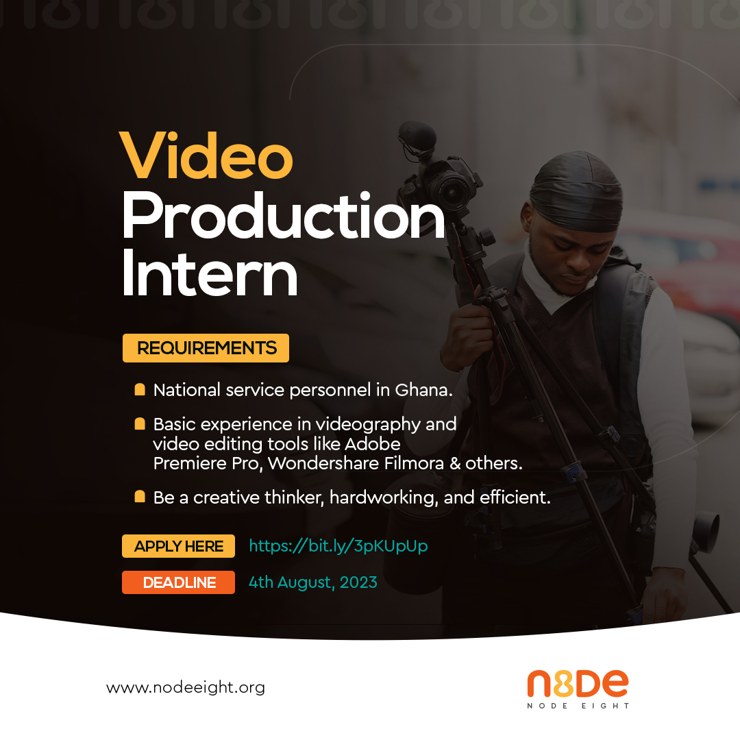 Join Our Team as a Video Production Intern Node Eight Foundation