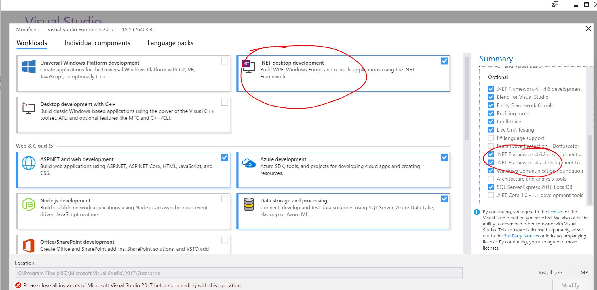 How to install Framework 4.7 in Visual Studio 2017 no dogma blog