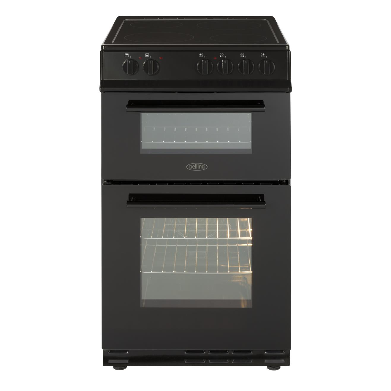 Noel Grimley Electrics Belling 50cm Black Electric Cooker FS50EDOFCBK