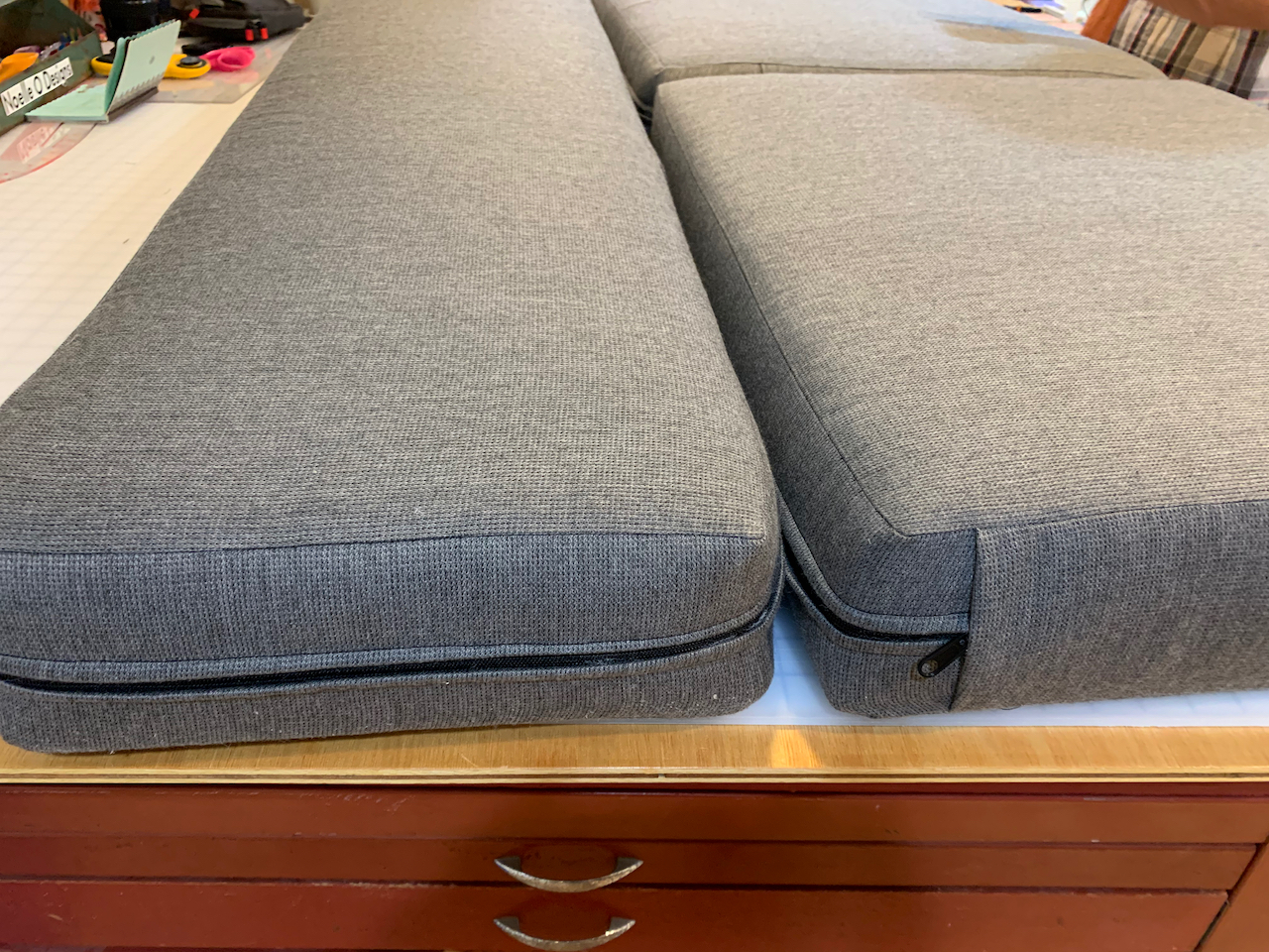 How To Sew A Box Cushion Cover noelle o designs