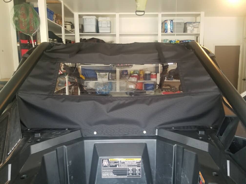 2022 POLARIS RZR PRO XP Rear Window/Dust Barrier