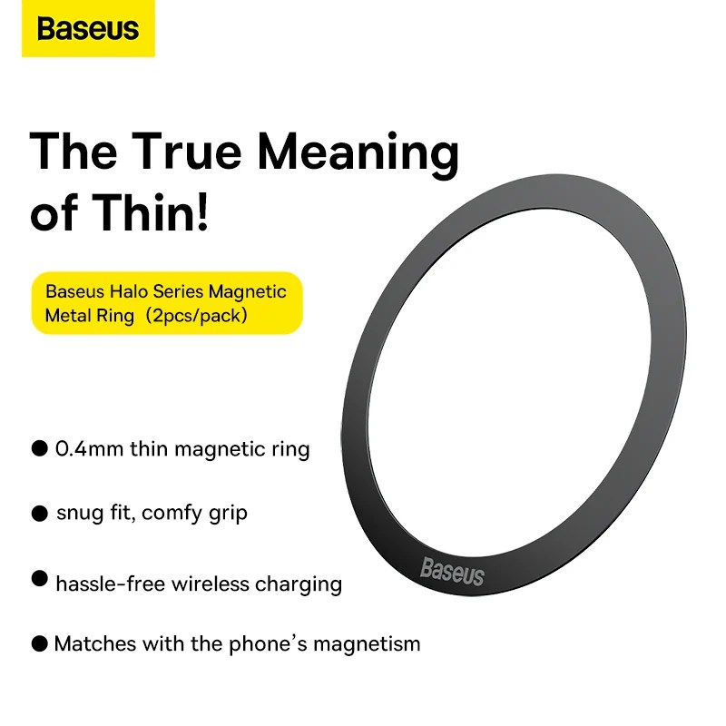 Baseus Sticker For Wireless Charger Metal Plate Ring