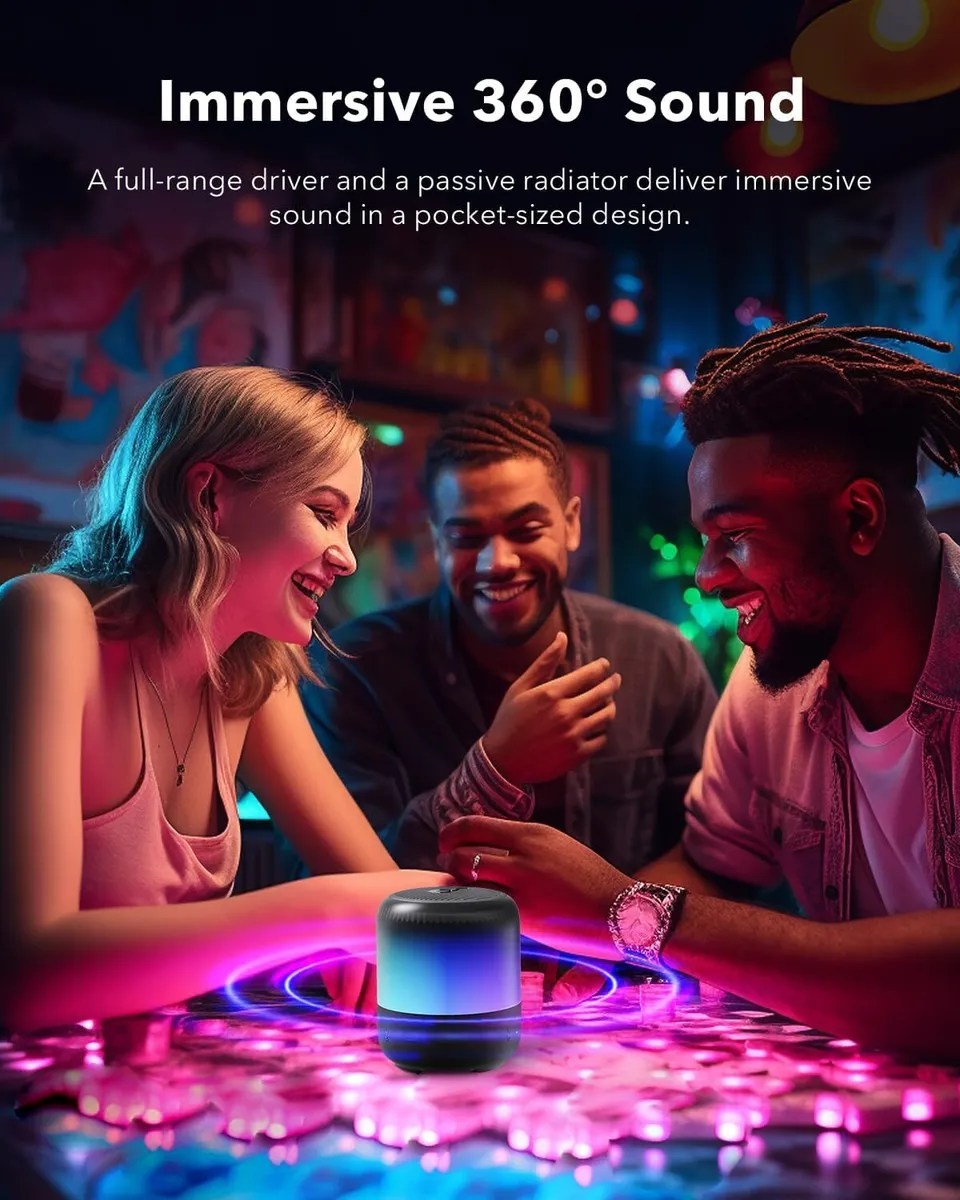 Anker Soundcore Glow Mini Portable Bluetooth Speaker | Sri Lanka