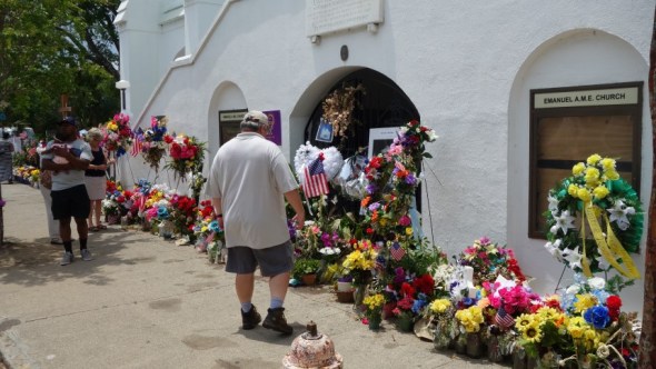 floral tributes