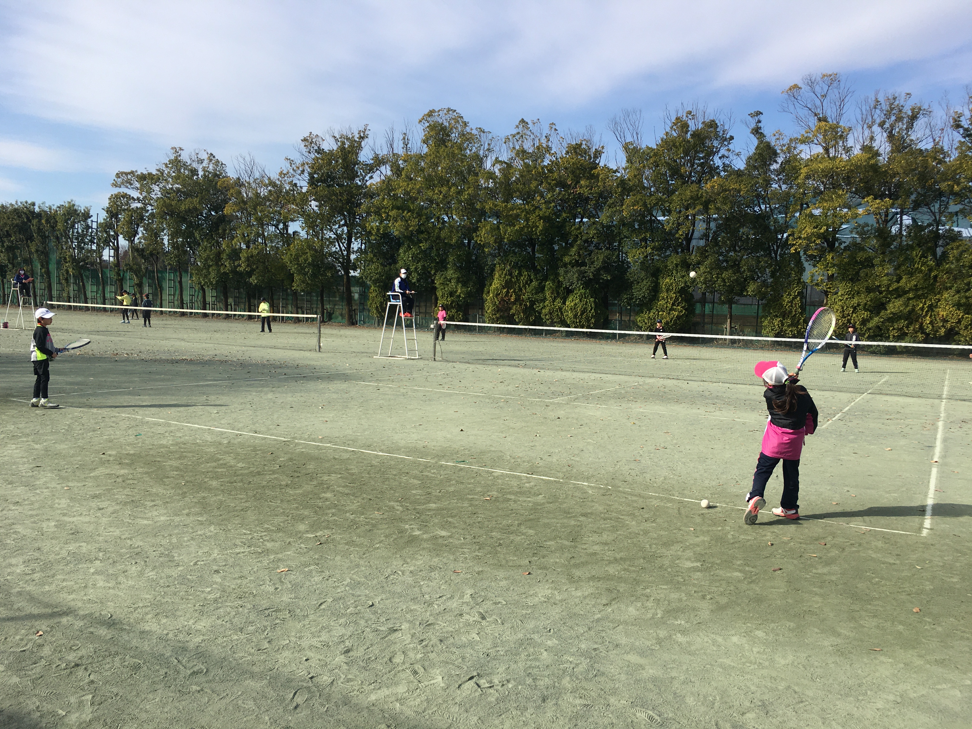 11/29 野木町選手権大会を開催しました！ 野木ジュニアソフトテニスクラブ