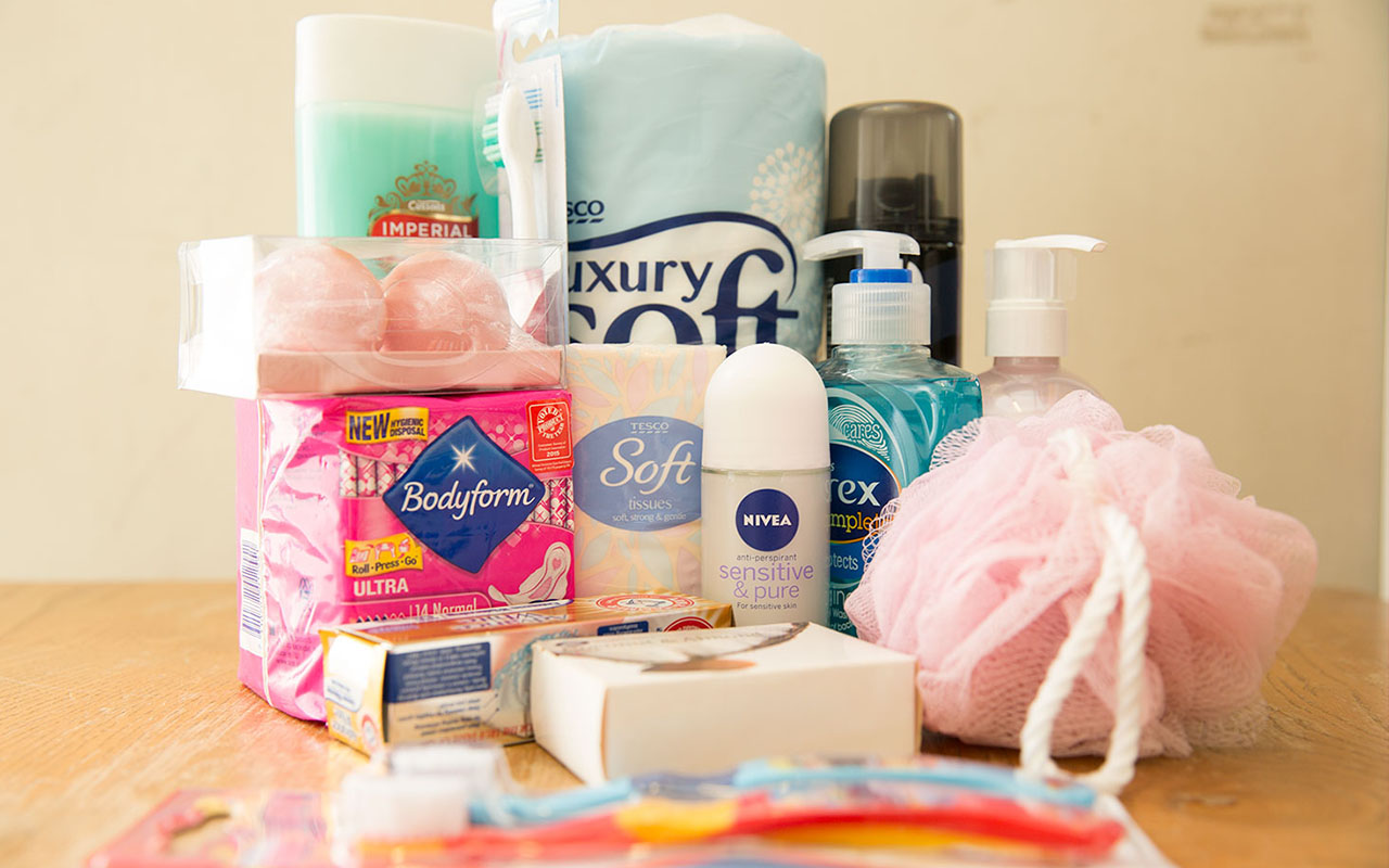 Girls Toiletries Drive No Girl Left Behind
