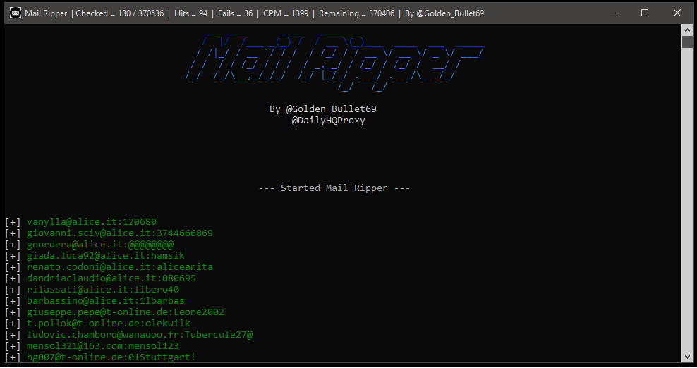 ?Mail Ripper [Crax.Pro] Imap mail checker? NoHide
