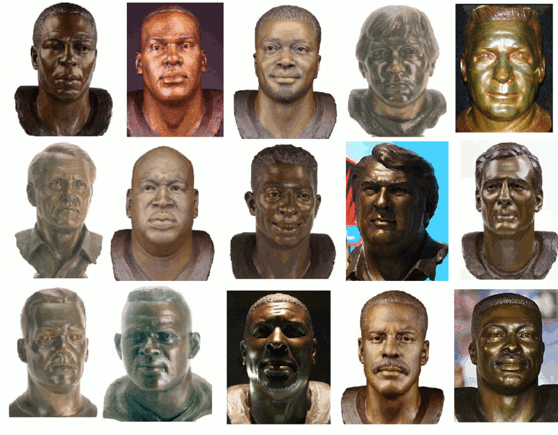 NFL Hall of Fame Members by Bronze Bust 1 Quiz By marto1
