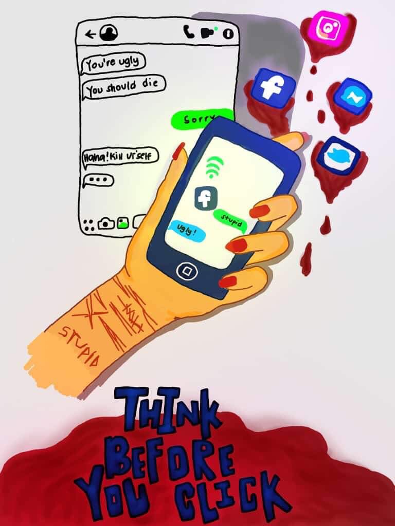 Think Before You Click Posters Group 1 Empowerment Tech Official site