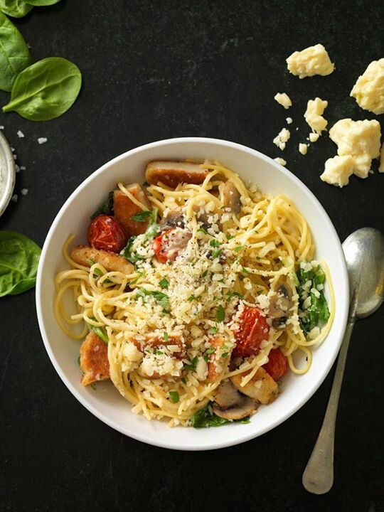 Alfredo Montamore With Parmesan Crusted Chicken Recipe