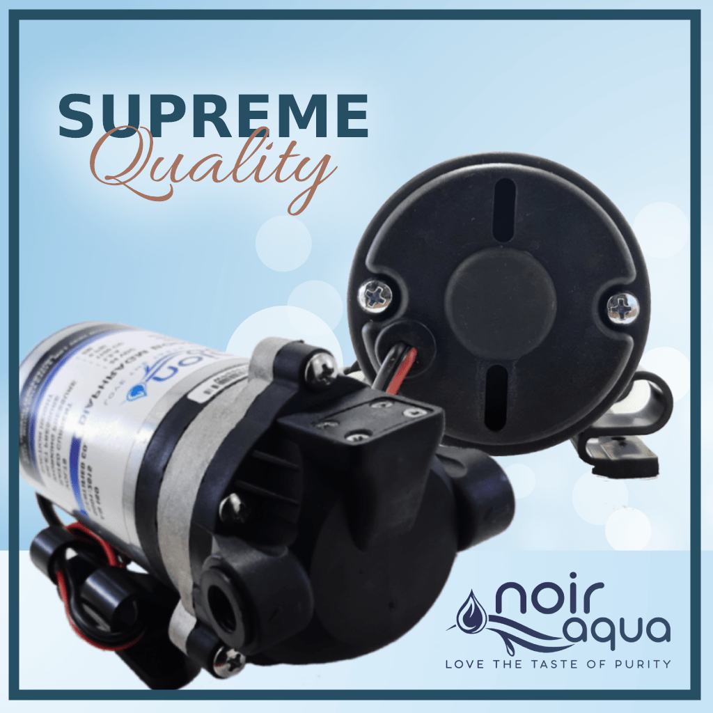 Noir Aqua RO Booster Pump Motor 100 GPD Heavy Duty Diaphragm Motor