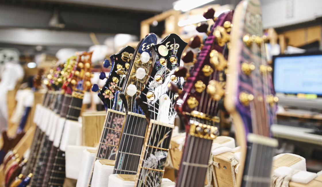 Noisegate Tour ESP Guitars Factories Japan — Noisegate