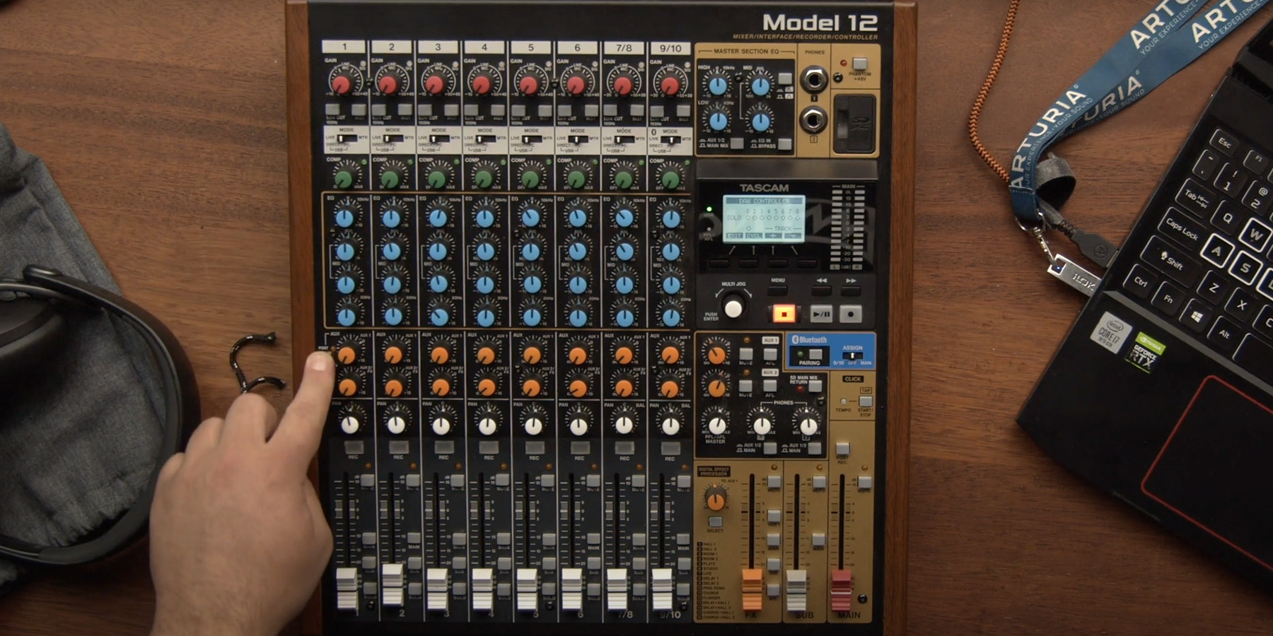 5 Reasons Why the Tascam Model 12 is Better Than an Analogue Mixer