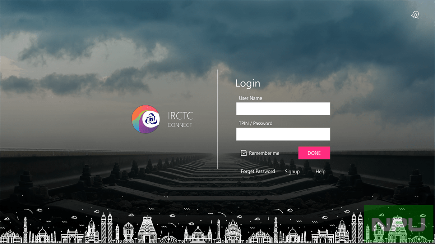 IRCTC Connect Official UWP app is now available for Windows Store