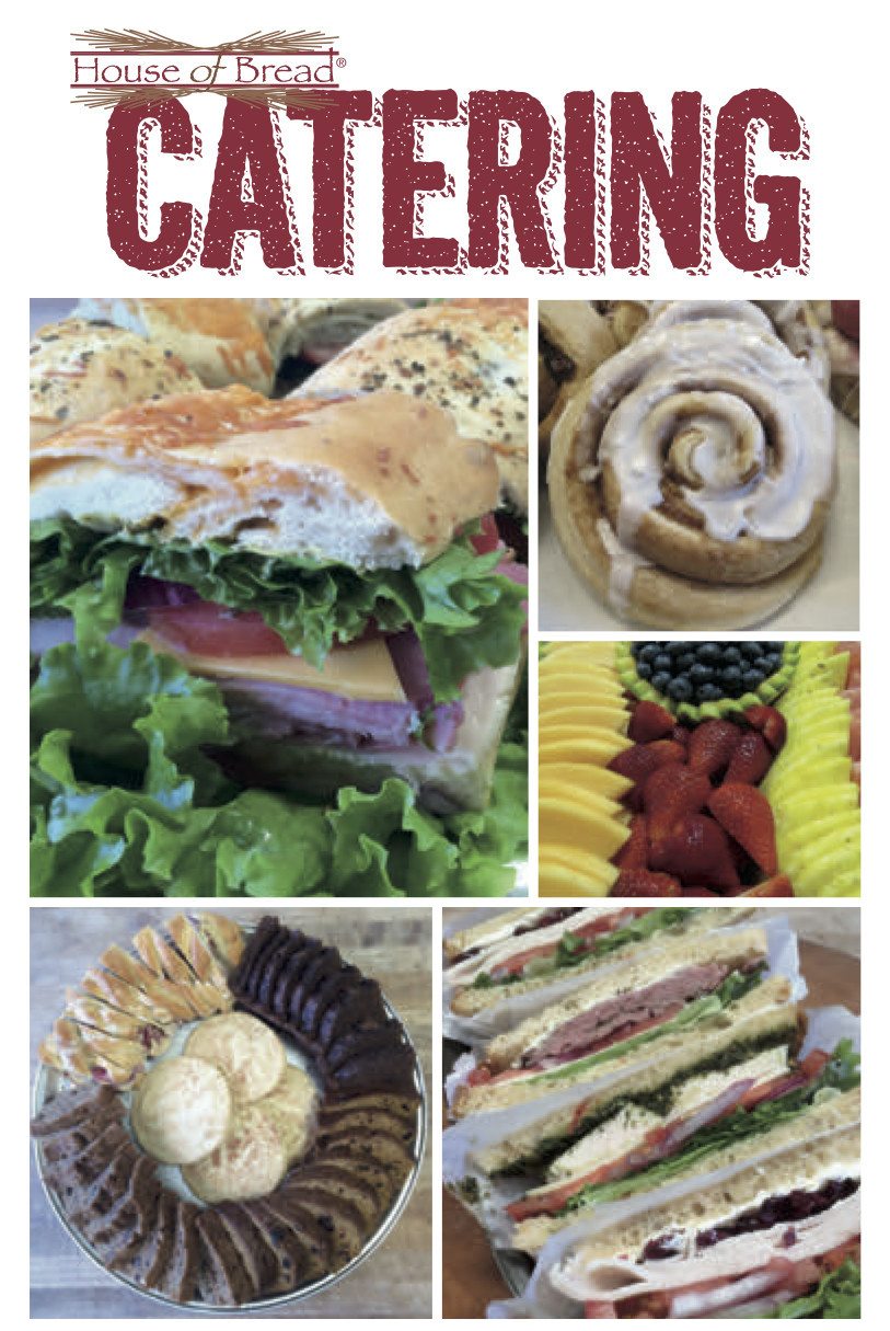 Menu and Order Form House of Bread Nolensville