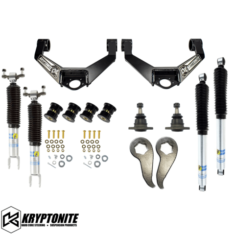 KRYPTONITE STAGE 3 LEVELING KIT WITH BILSTEIN SHOCKS 2020-2021