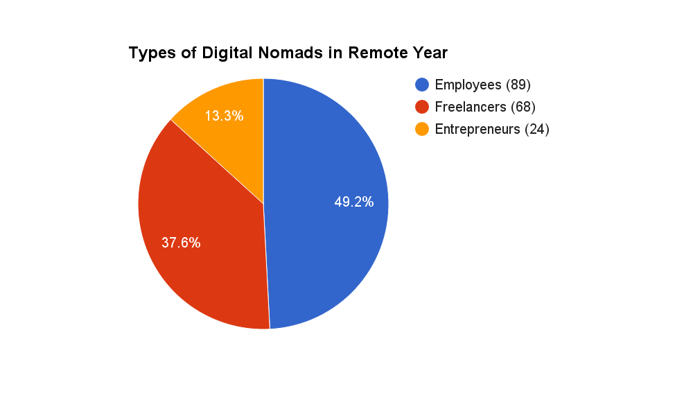 Here’s How 181 Digital Nomads Are Making Money The Results May