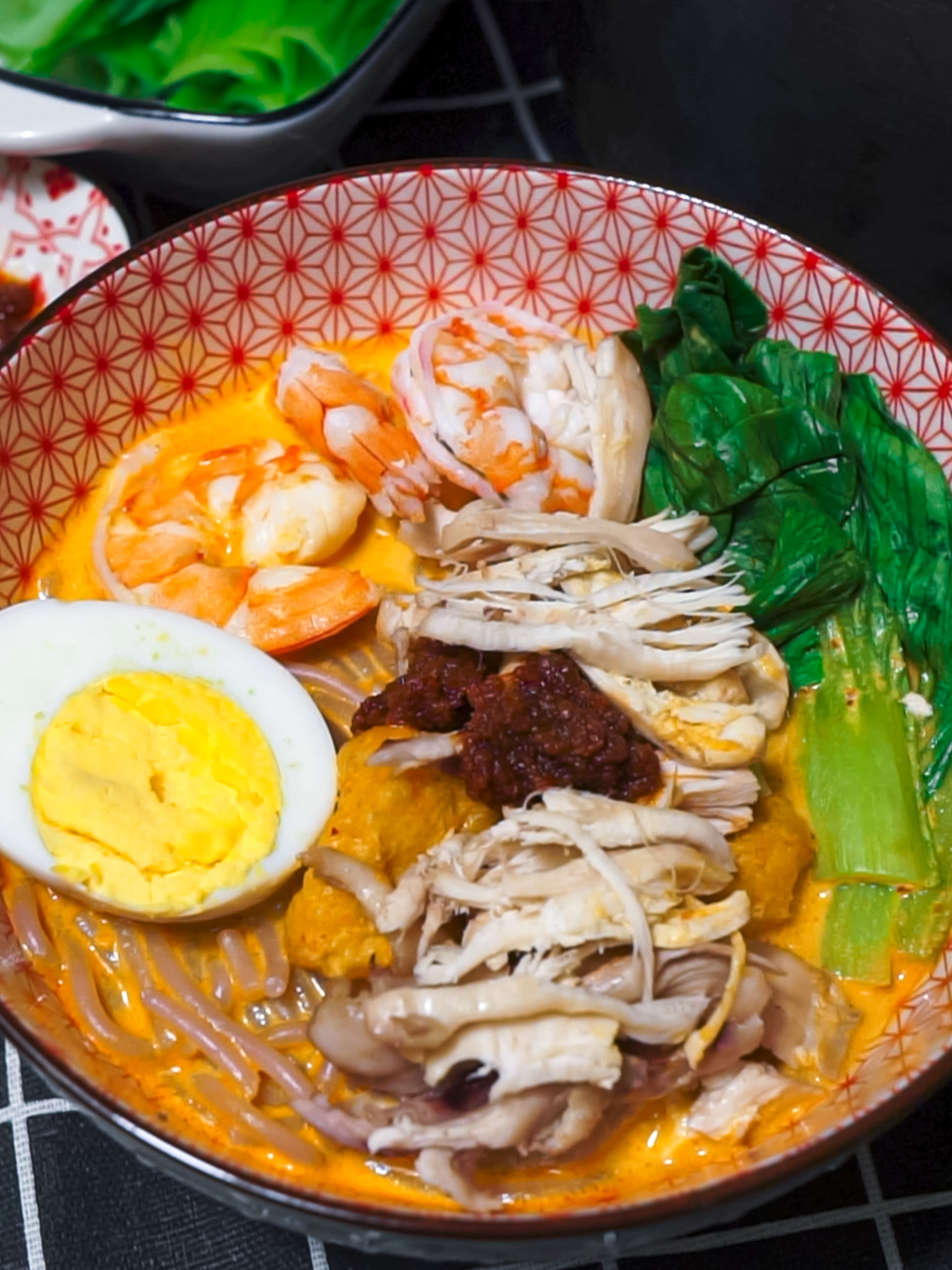 Singapore Chicken Laksa Nomadette