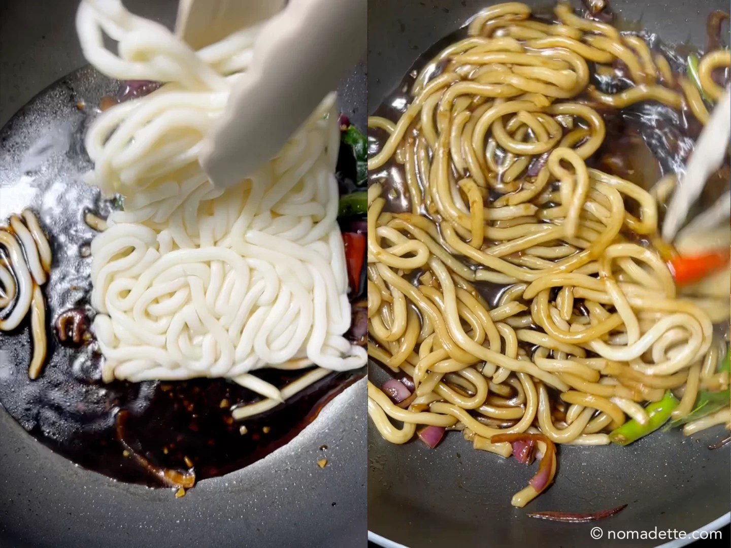 Soy Sauce Braised Udon Udon Masak Kicap Nomadette