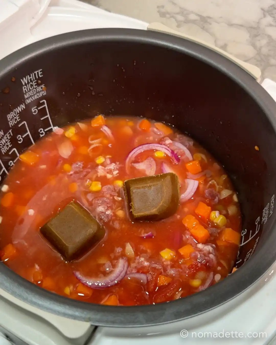 Rice Cooker Japanese Curry Pasta Nomadette