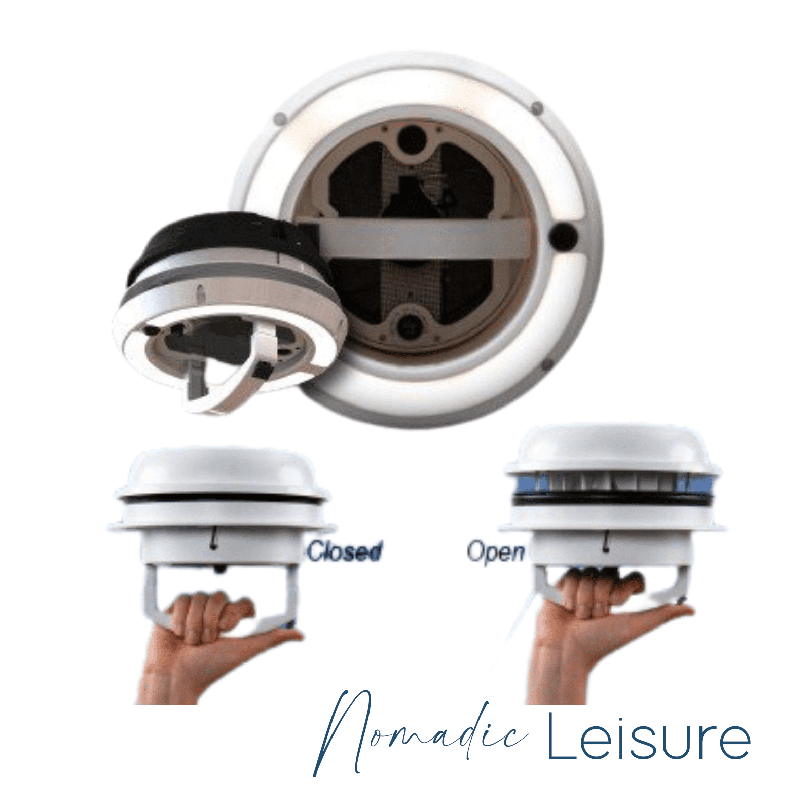 NEW Maxxair, MaxxFan DOME PLUS 12v roof vent for campervans