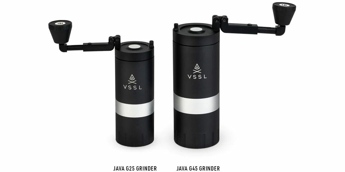VSSL Java G25 Hand Coffee Grinder (Carbon/Copper)