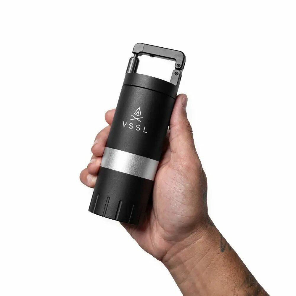 VSSL Java G25 Hand Coffee Grinder (Black/Silver)